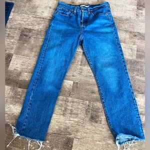 Women's Levi Wedgie Straight Jeans sz 27
